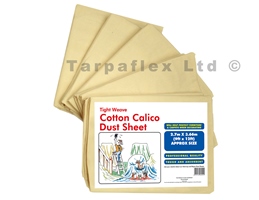 Dust Sheets Cotton Calico DIY Decorating