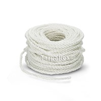 White Poly Rope - 6mm x 30m Mini Coil