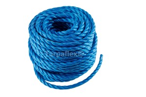Blue Poly Rope - 8mm x 30m Mini Coil