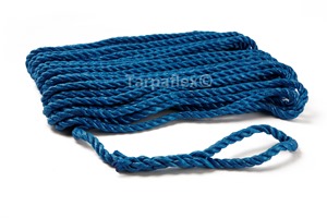 Blue Poly Lorry Rope - 10mm x 27m