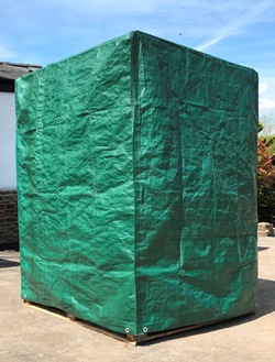 Pallet Covers Fitted Weatherproof Green