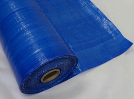Standard Polyethyelene Roll - 110gsm Blue